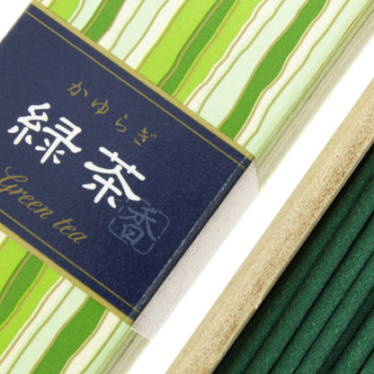 Kayuragi - Green Tea Incense 40 Sticks